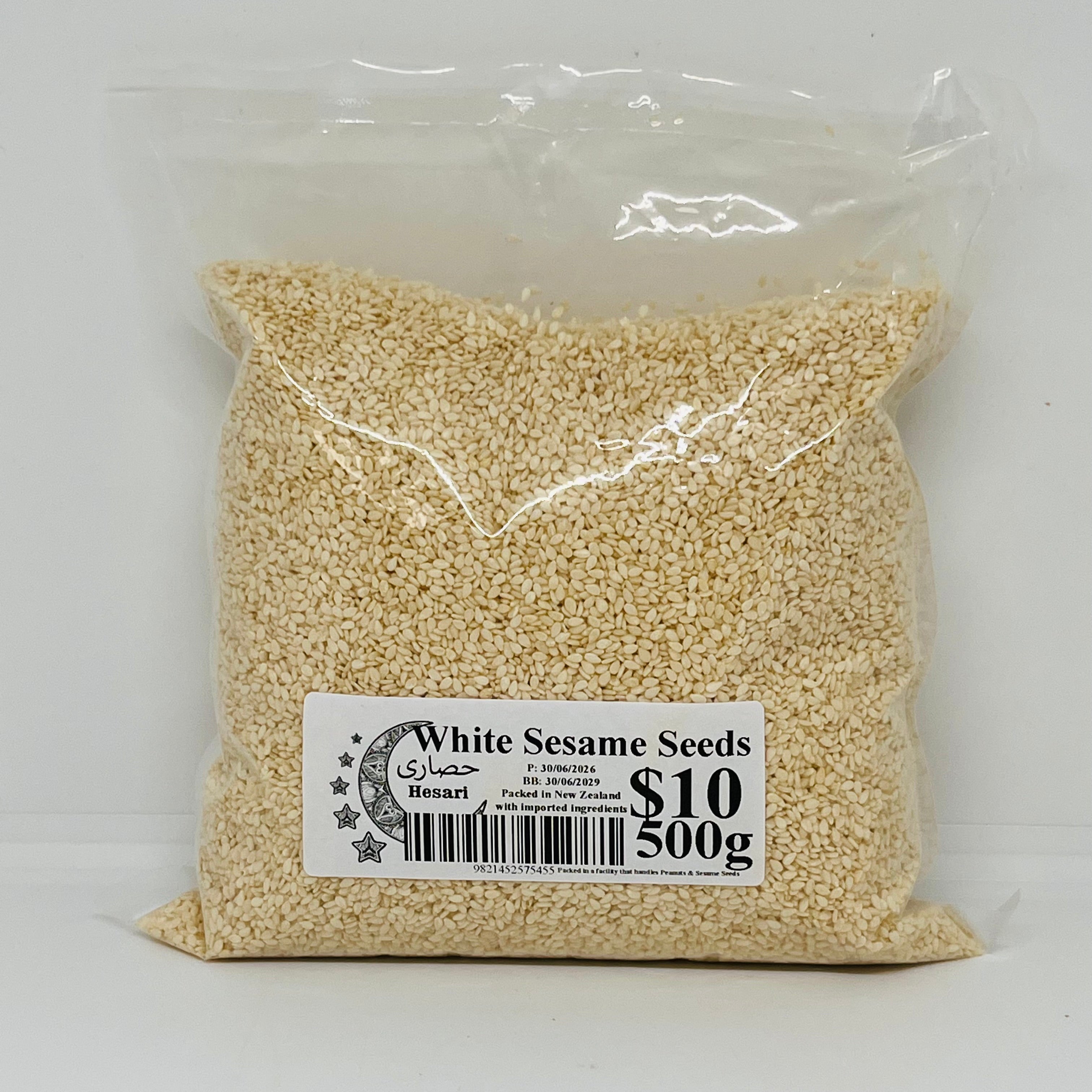 HESARI White Sesame Seeds 500g