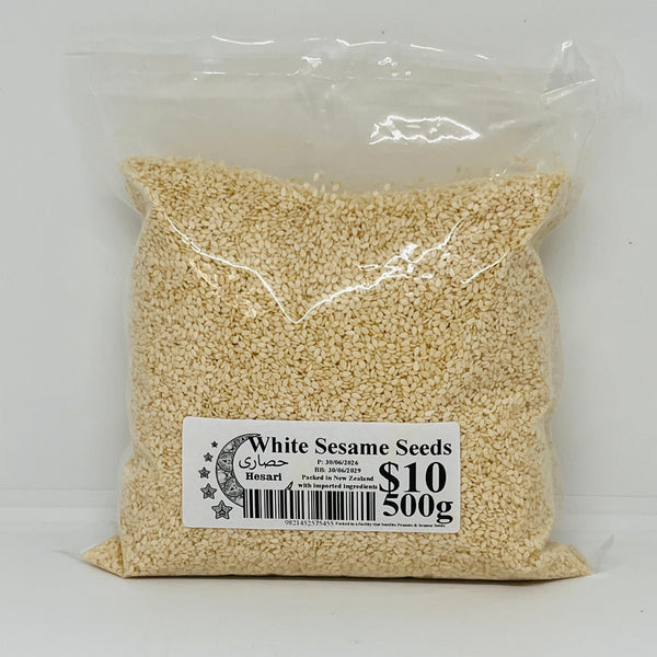 HESARI White Sesame Seeds 500g