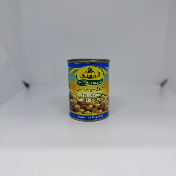 ALBAYROUTY Fava Beans Foul w/ Chickpeas 400g