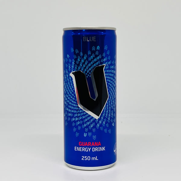 V Blue Guarana Energy Drink 250mL