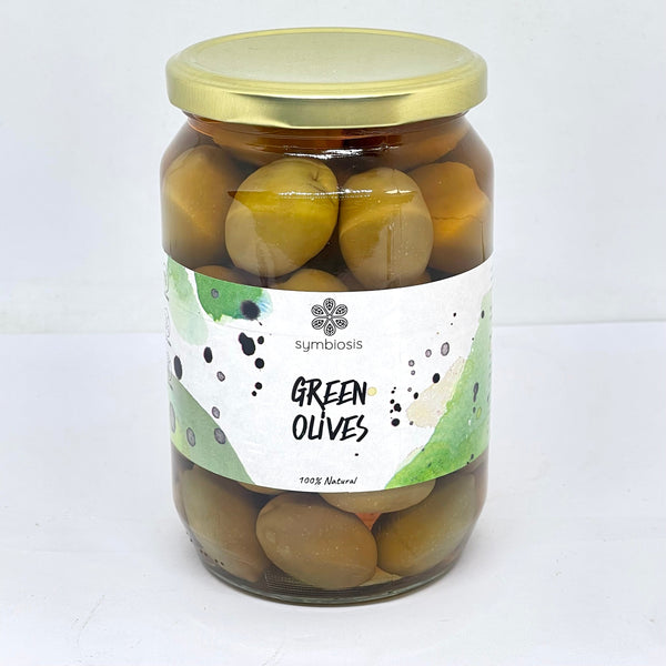 SYMBIOSIS Green Olives 720g