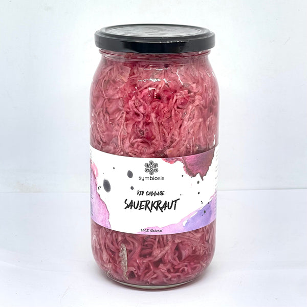 SYMBIOSIS Red Cabbage Sauerkraut 1000g
