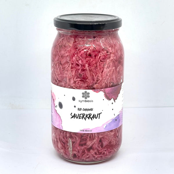 SYMBIOSIS Red Cabbage Sauerkraut 1000g