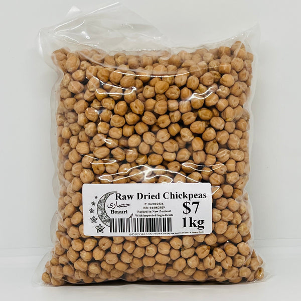HESARI Raw Dried Chickpeas 1kg