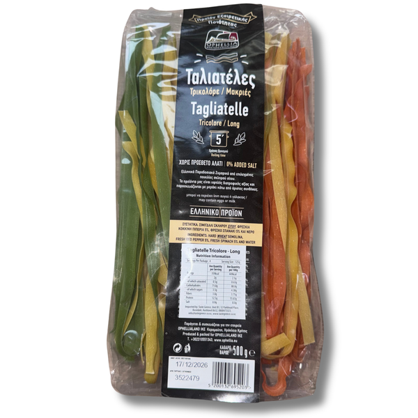 OPHELLIA Tricolore Long Tagliatelle 500g