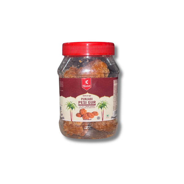 KASHISH Punjabi Pesi Gur / Jaggery 500g