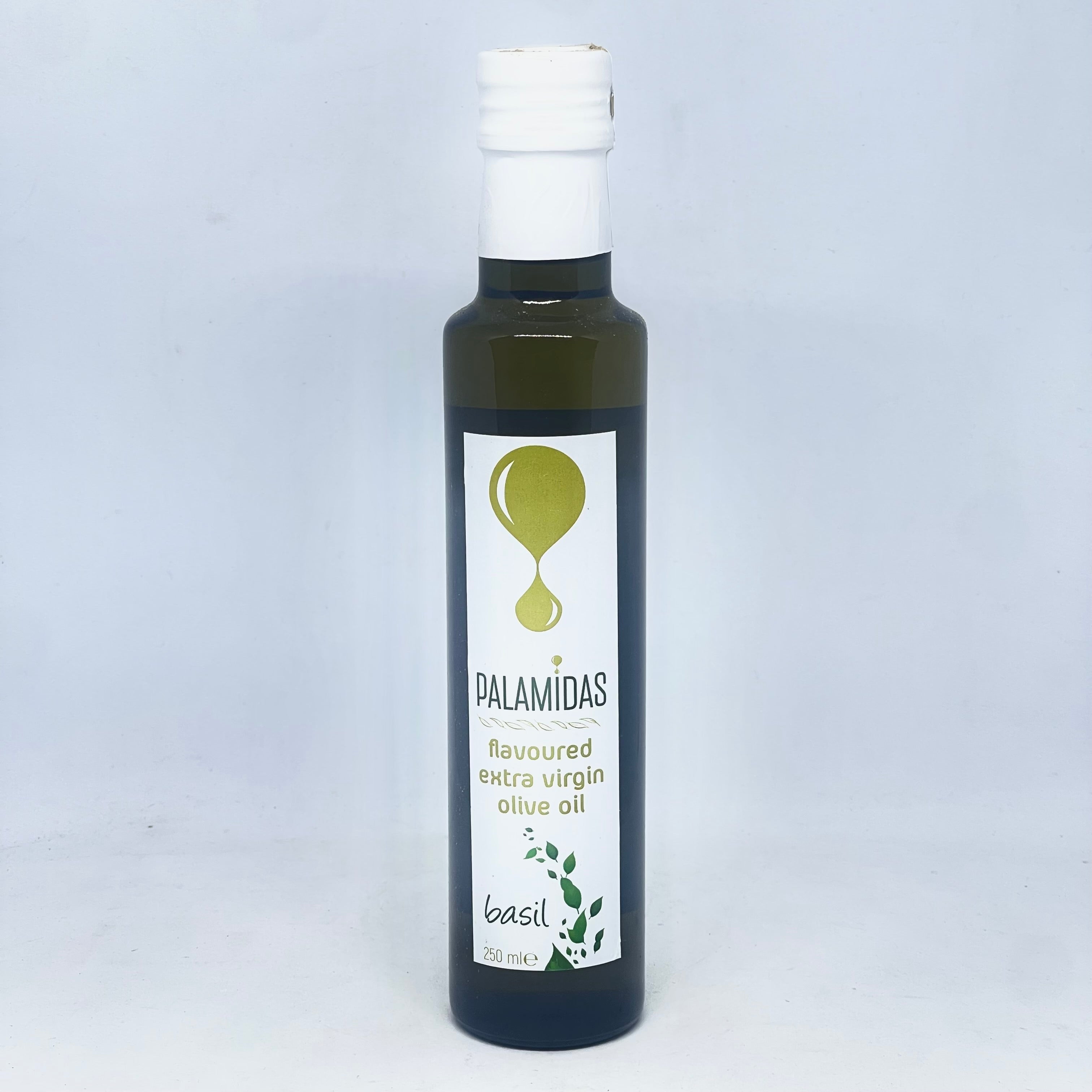 PALAMIDAS Extra Virgin Olive Oil w/ Basil 250ml