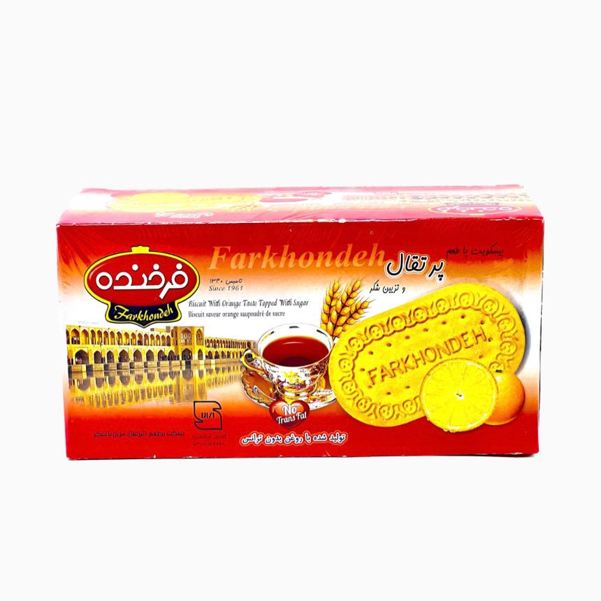 FARKHONDEH Orange w/ Sugar Biscuits 900g