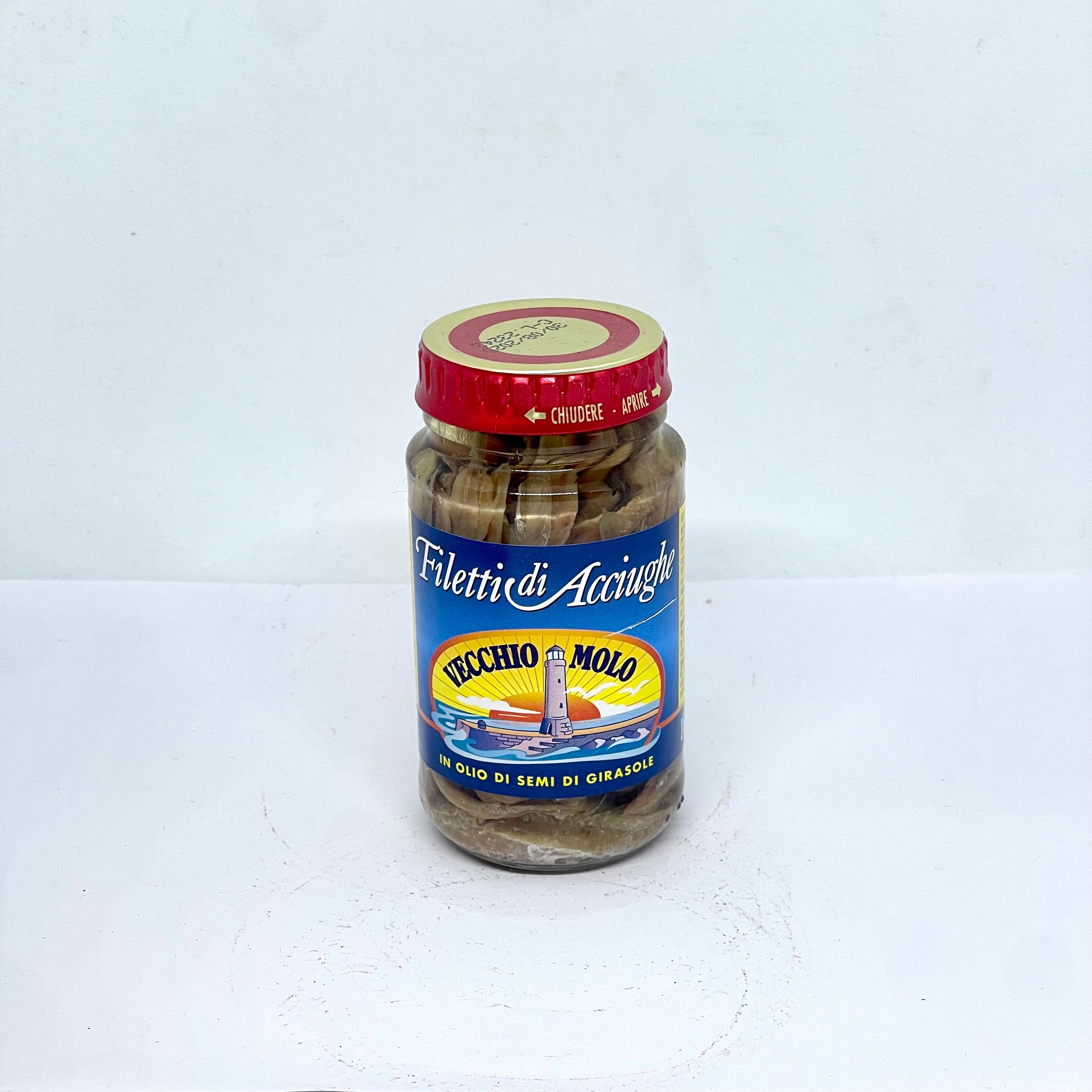 VECCHIO Anchovy Fillets w/ Oil 140g