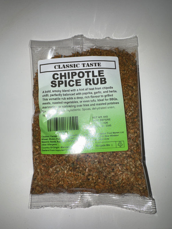CLASSIC TASTE Chipotle Spice Rub 50g