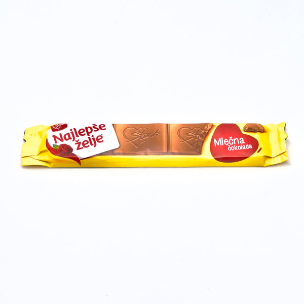 STARK Najlepse Zelje Milk Chocolate w/ Crumbled Biscuits Original 30g