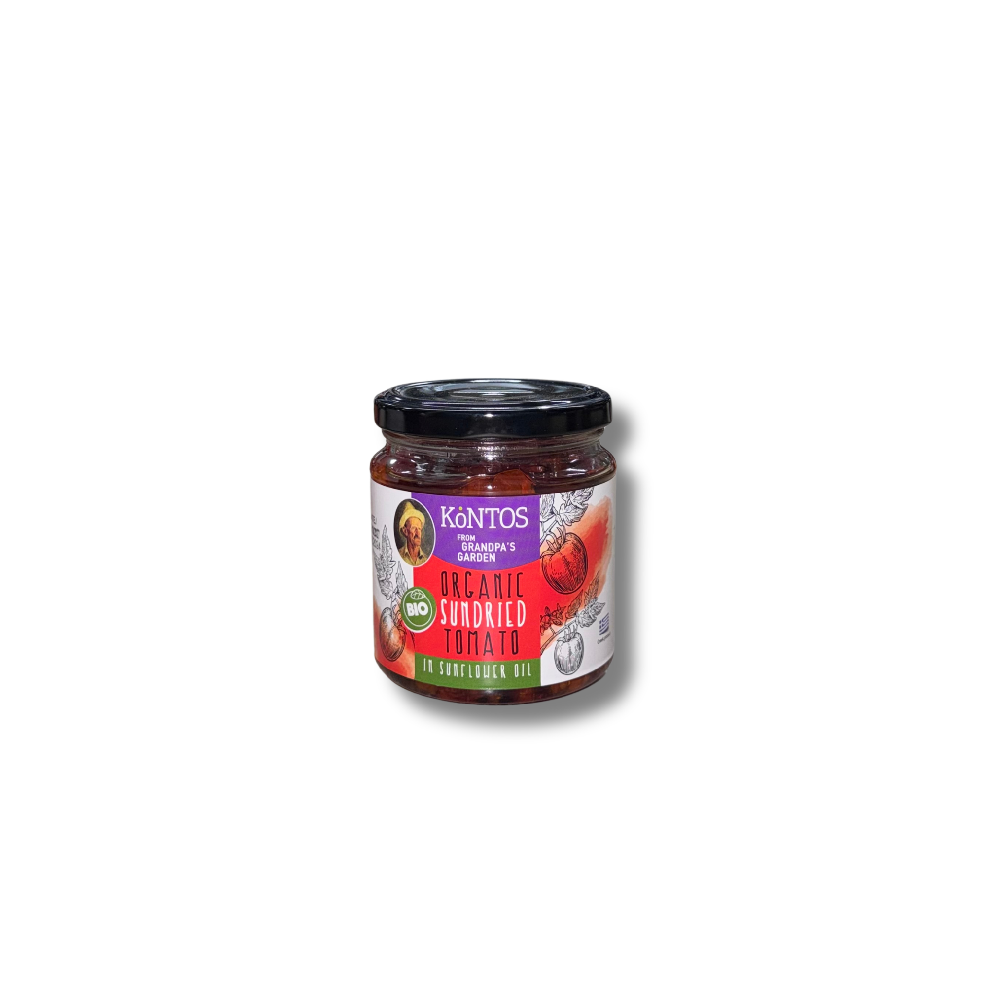 KONTOS Organic Sundried Tomatoes in Oil 270g