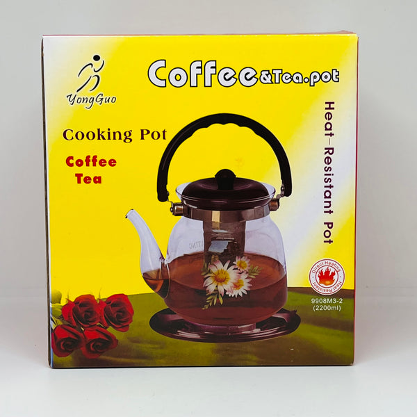 DD Glass Teapot 2200mL