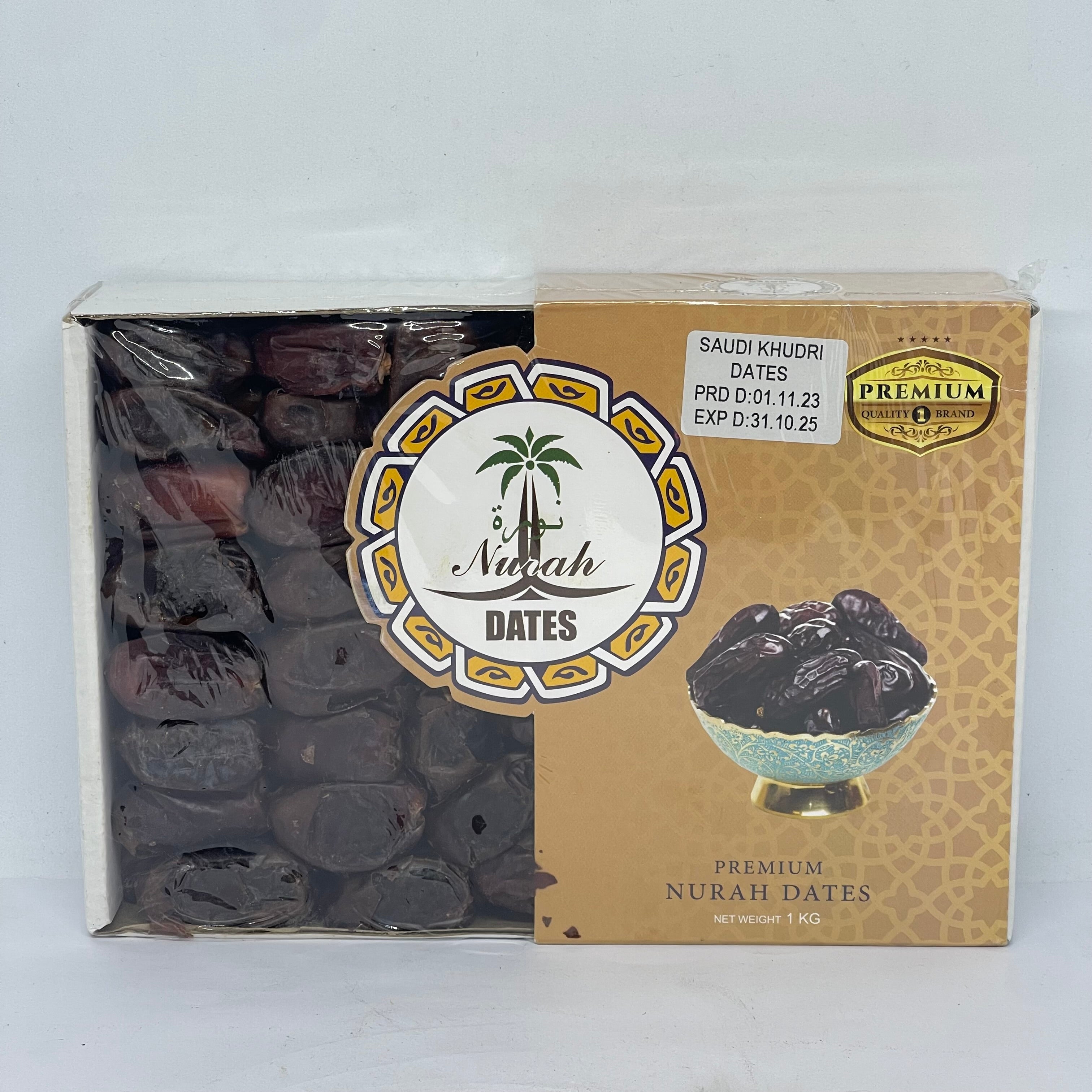 NURAH Saudi Khudri Dates 1kg