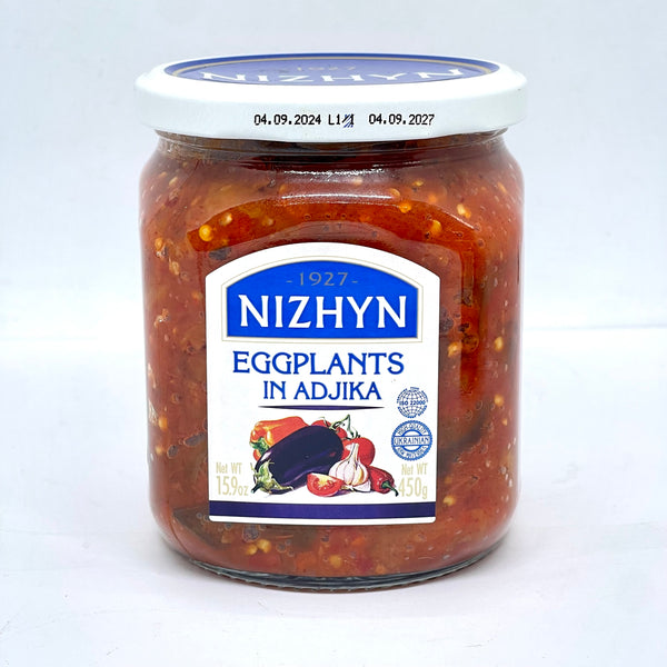 NIZHYN Eggplants in Adjika 450g