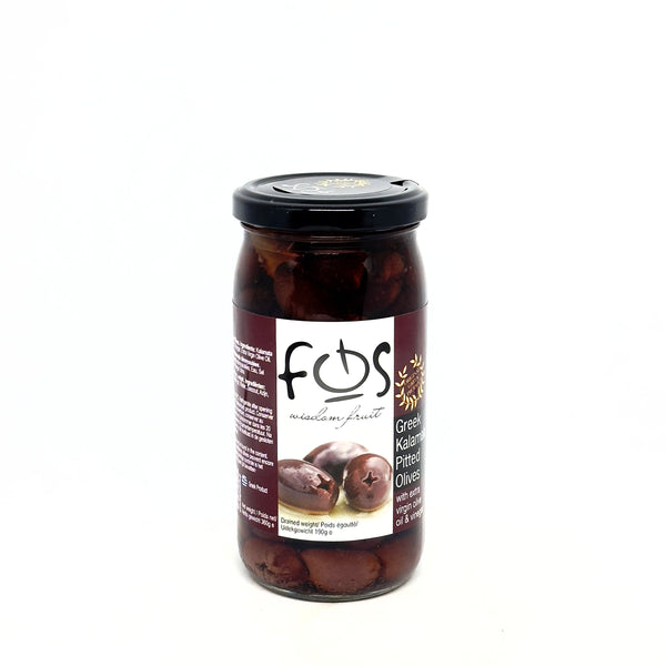 FOS Kalamata Pitted Olive 360g