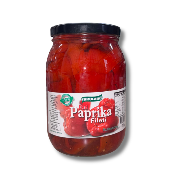 TAKOLAND Red Peppers Fillets 1.5kg