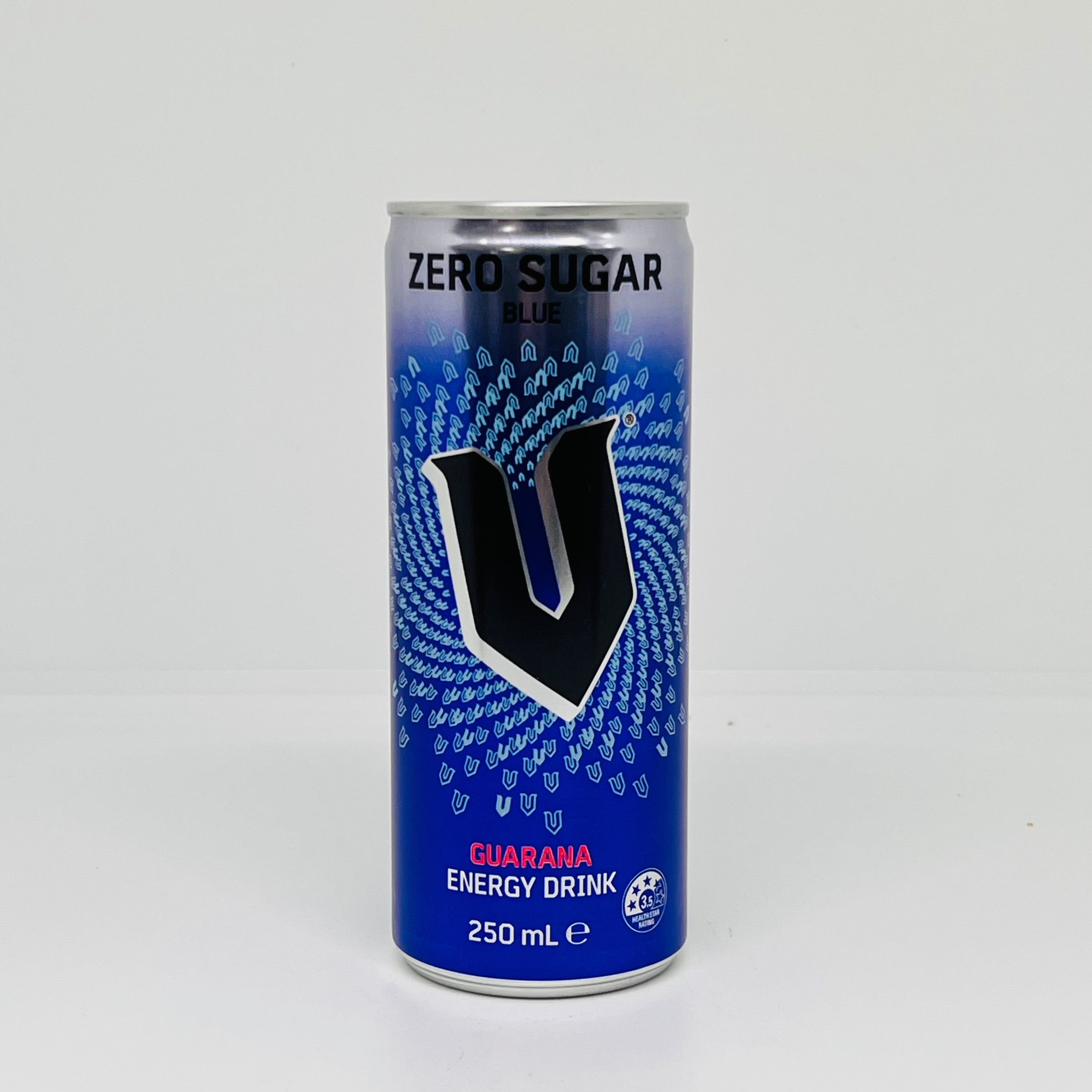 V Blue Zero Sugar Guarana Energy Drink 250mL