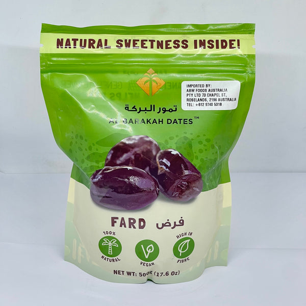 AL BARAKAH Fard Dates Pouch 500g