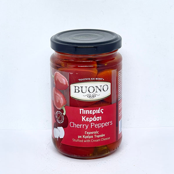 BUONO Red Cherry Peppers w/ Cheese 280g