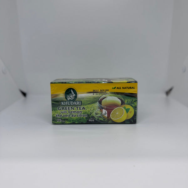ALKHUDARI Green Tea w/ Lemon 25 TB