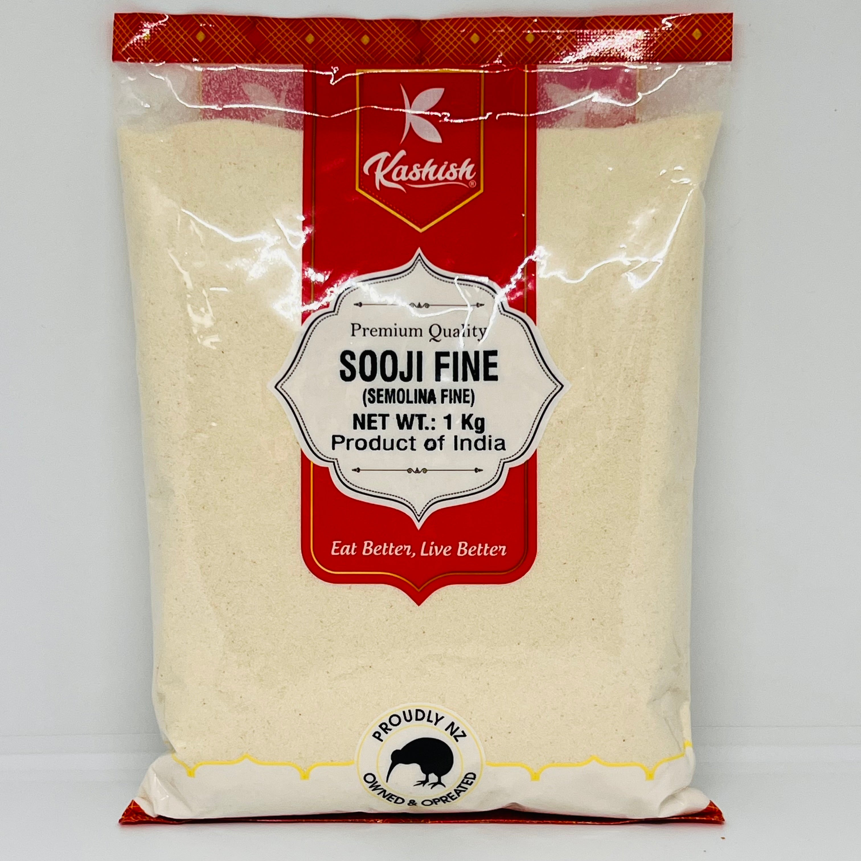 KASHISH Fine Semolina / Sooji Flour 500g