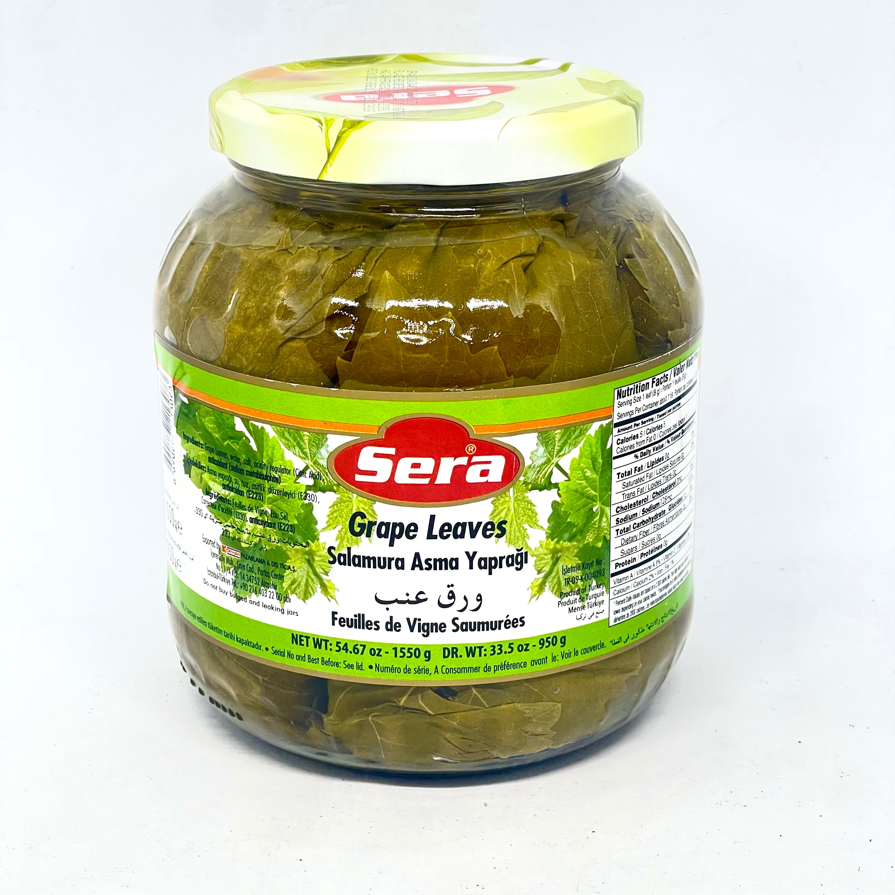 SERA Grape Leaves 1700g