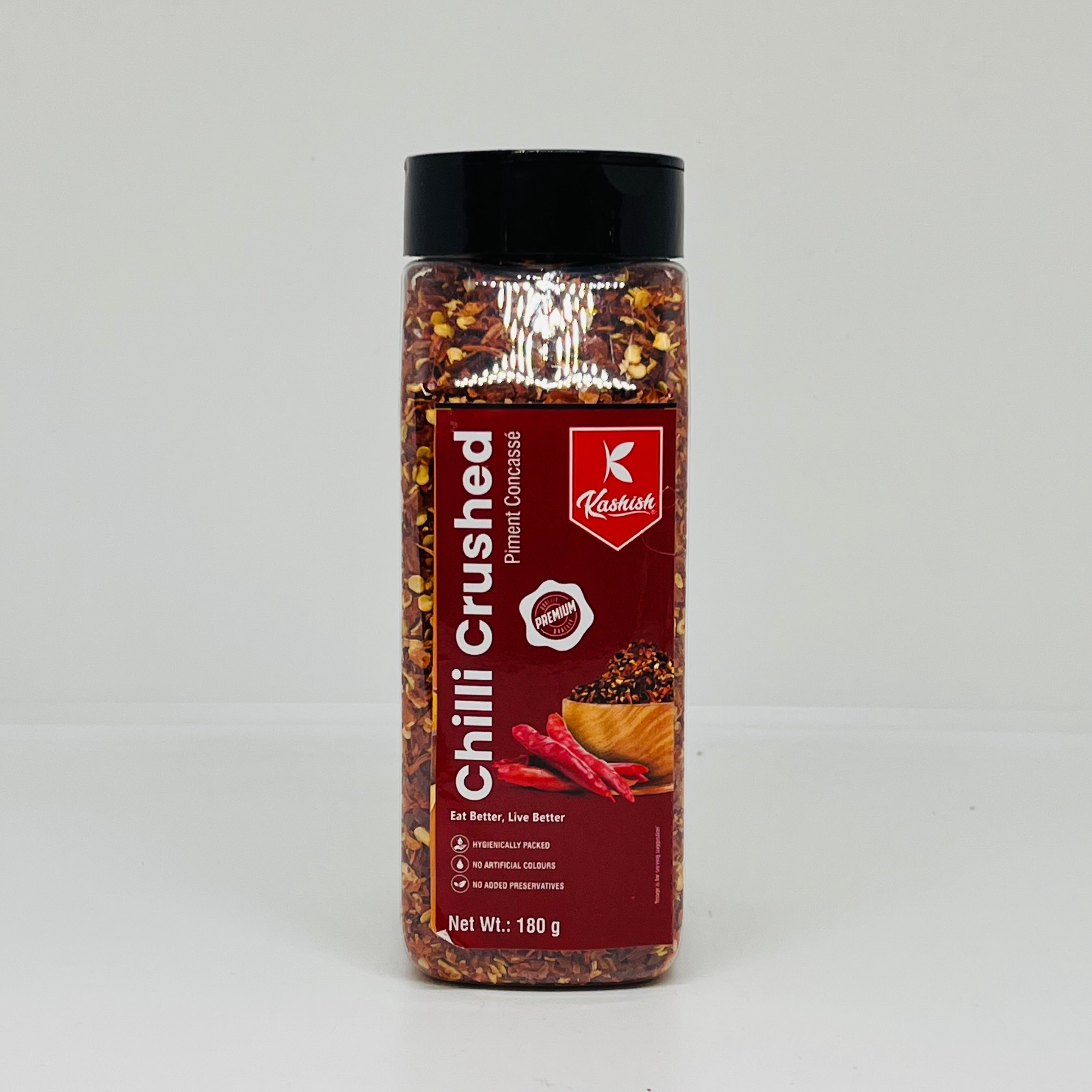 KASHISH Crushed Chilli Jar 180g