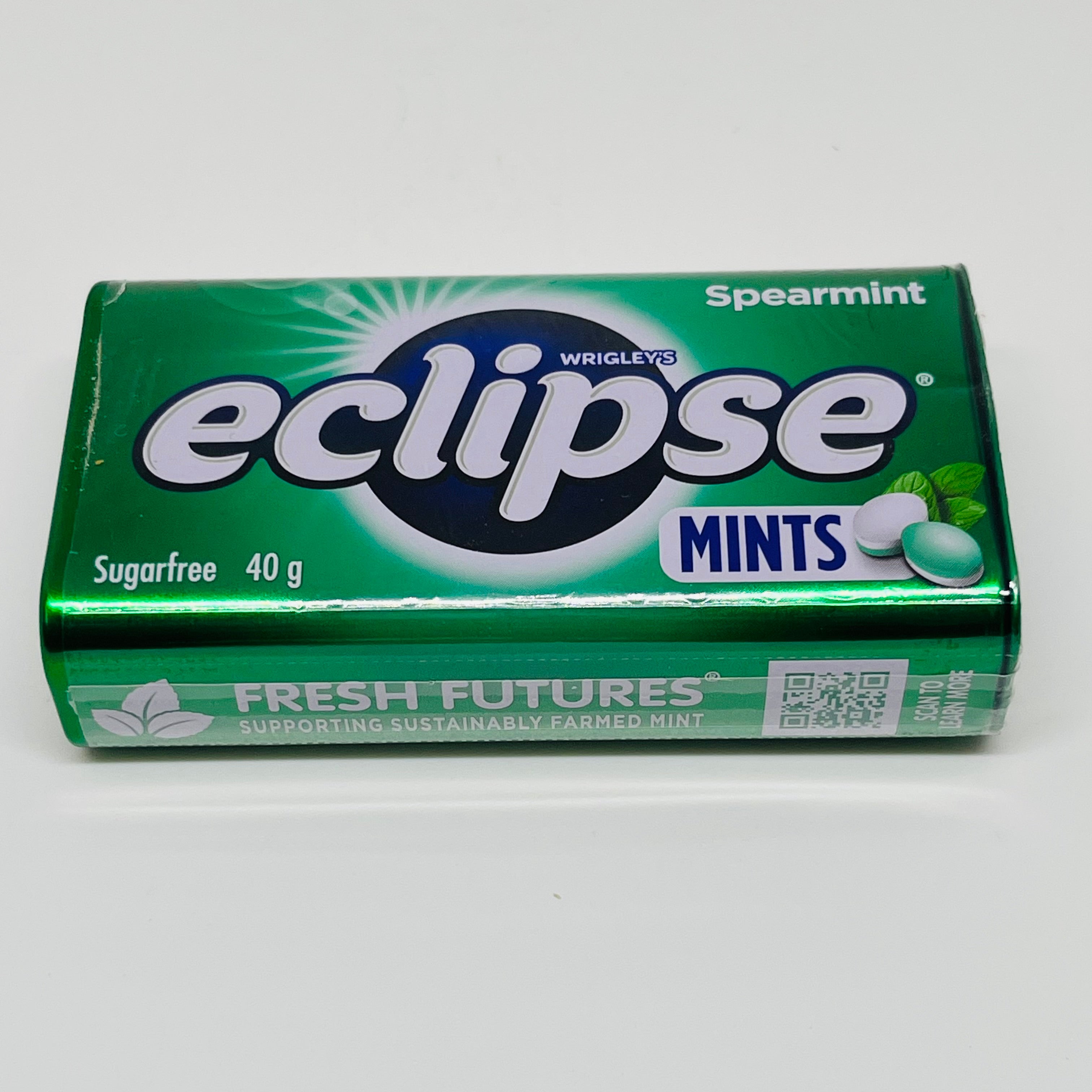ECLIPSE Sugar-Free Spearmint Mints 40g