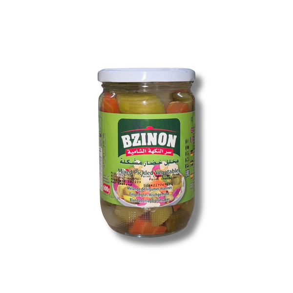 BZINON Pickled Mixed Vegetables 600g