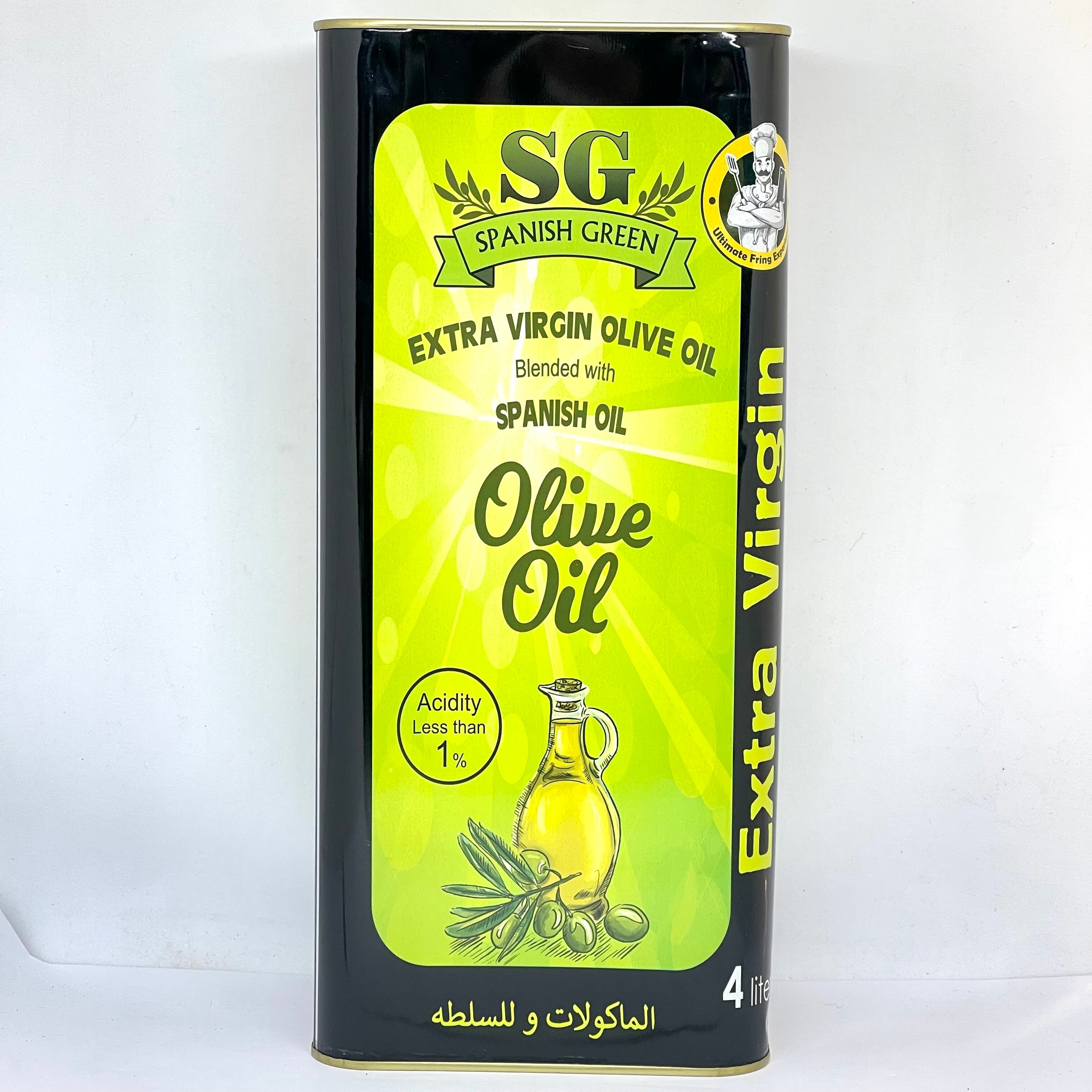 SPANISH GREEN Pomace Extra Virgin Olive oil w/ Spanish Oil 4L