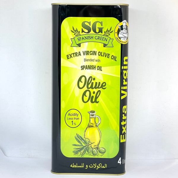 SPANISH GREEN Pomace Extra Virgin Olive oil w/ Spanish Oil 4L