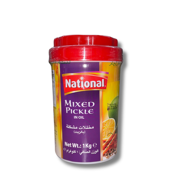 NATIONAL Mixed Pickle in Oil 1kg
