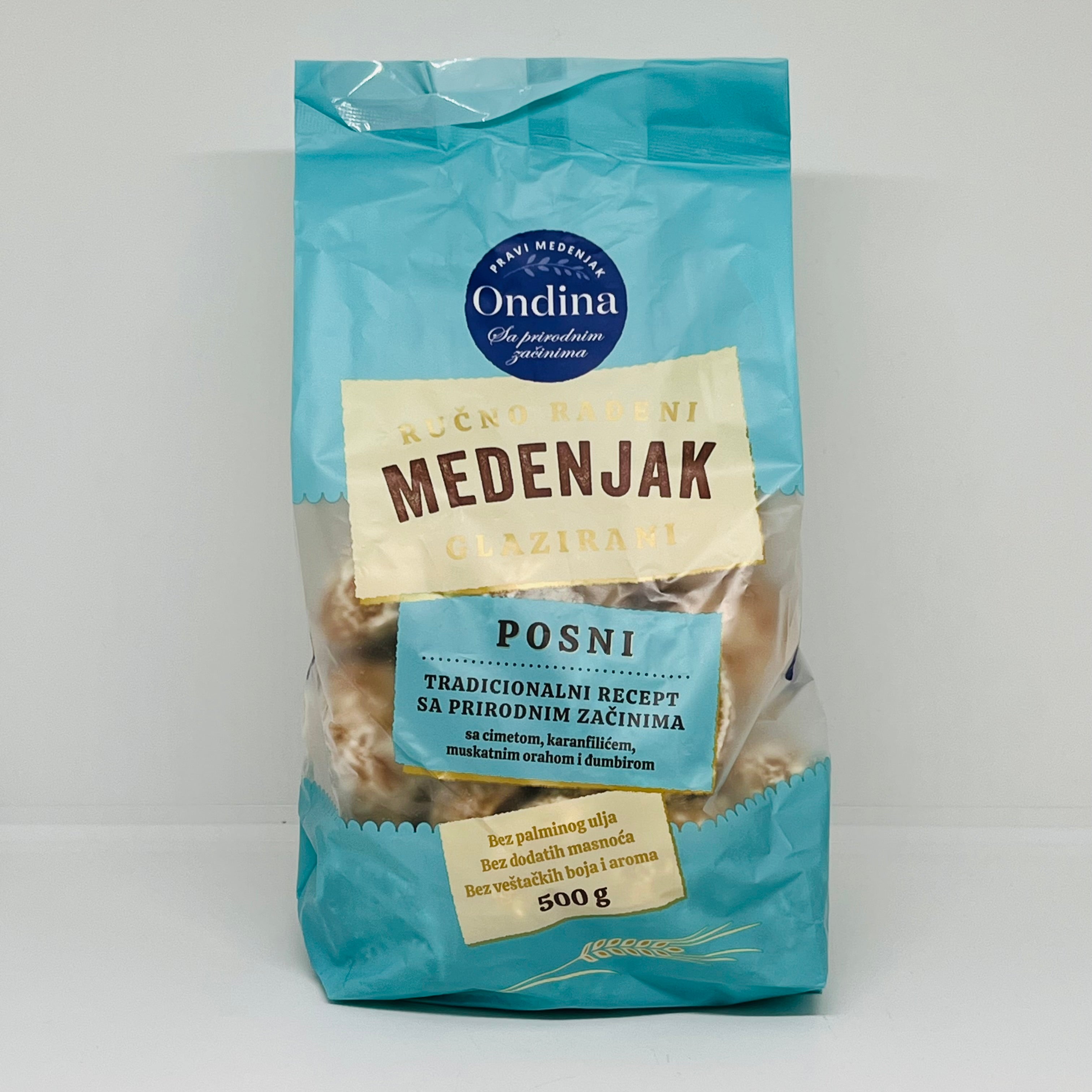 ONDINA Honey Cakes 'Sugar Glazed' Cookies 500g