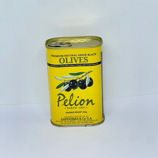 PELION Greek Black Olives 430g