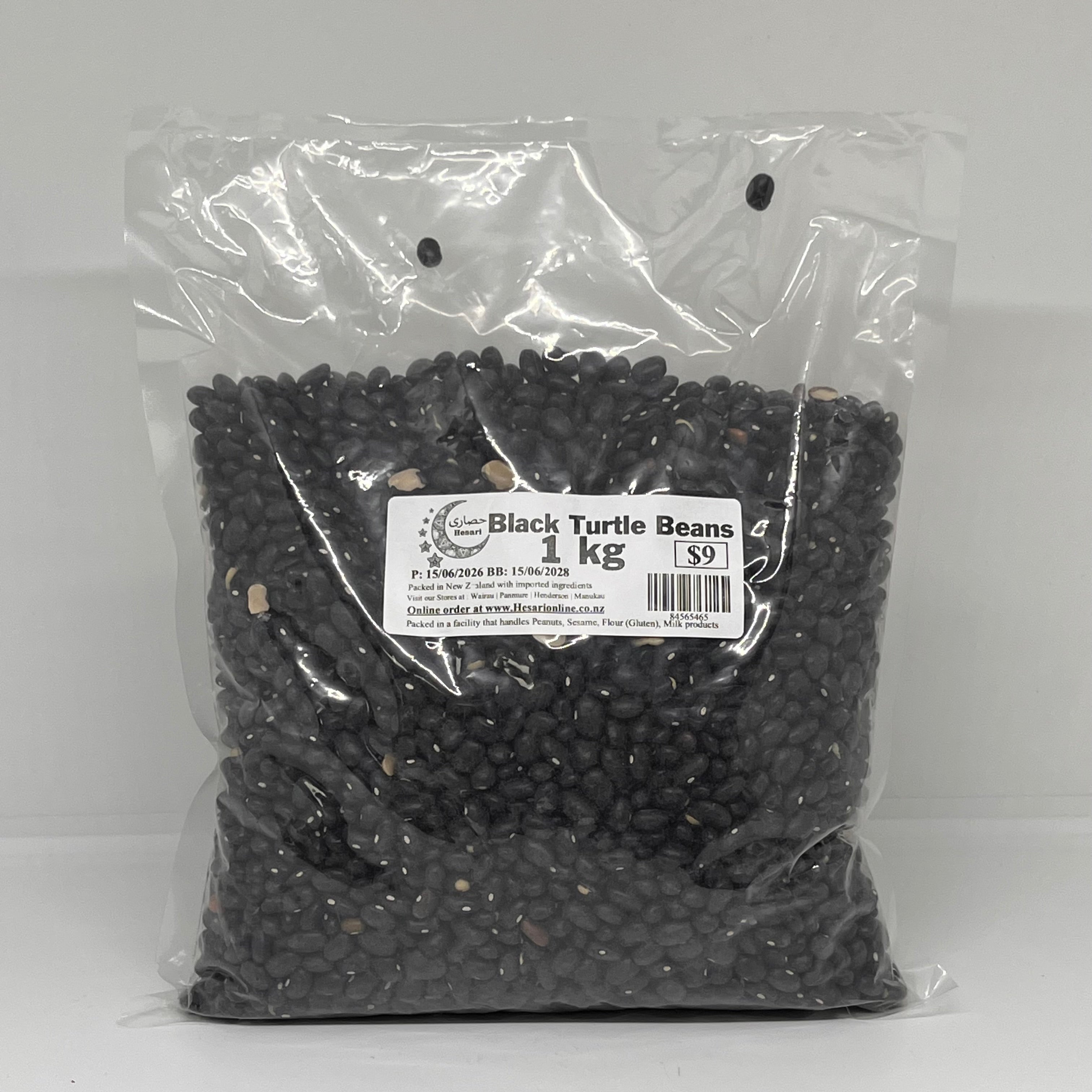 HESARI Black Turtle Beans 1kg