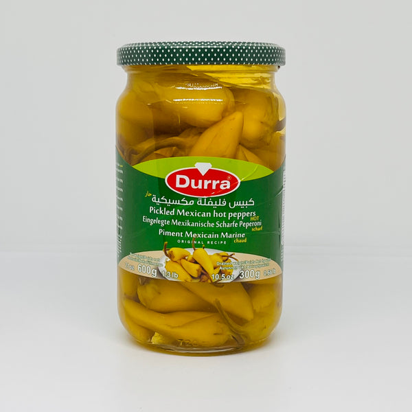 DURRA Pickled Mexican Hot Pepper 600g
