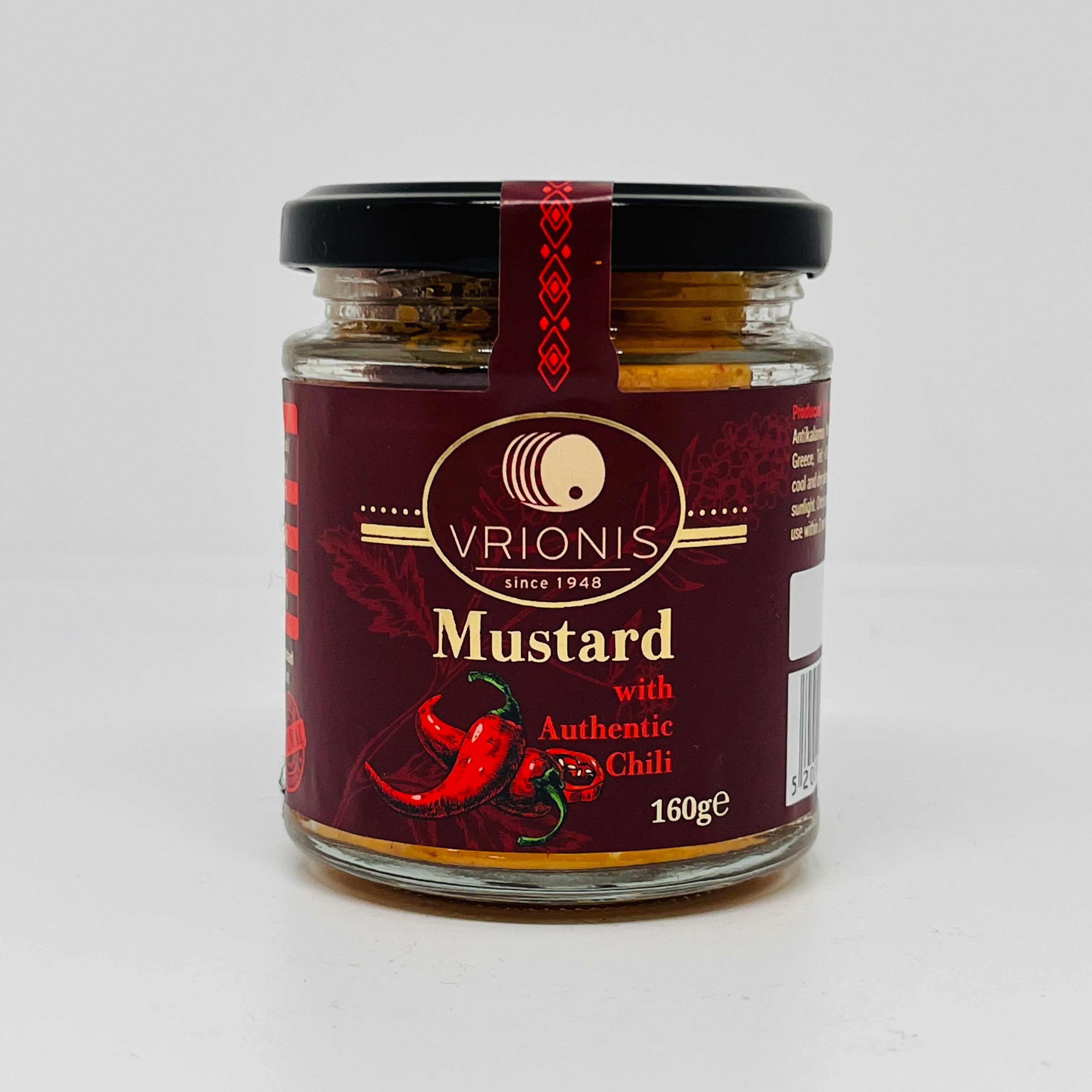 VRIONIS Mustard w/ Authentic Chilli 160g