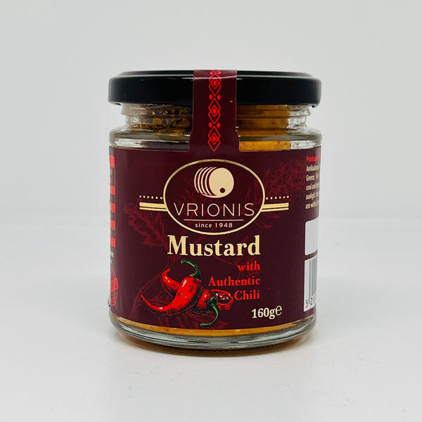 VRIONIS Mustard w/ Authentic Chilli 160g