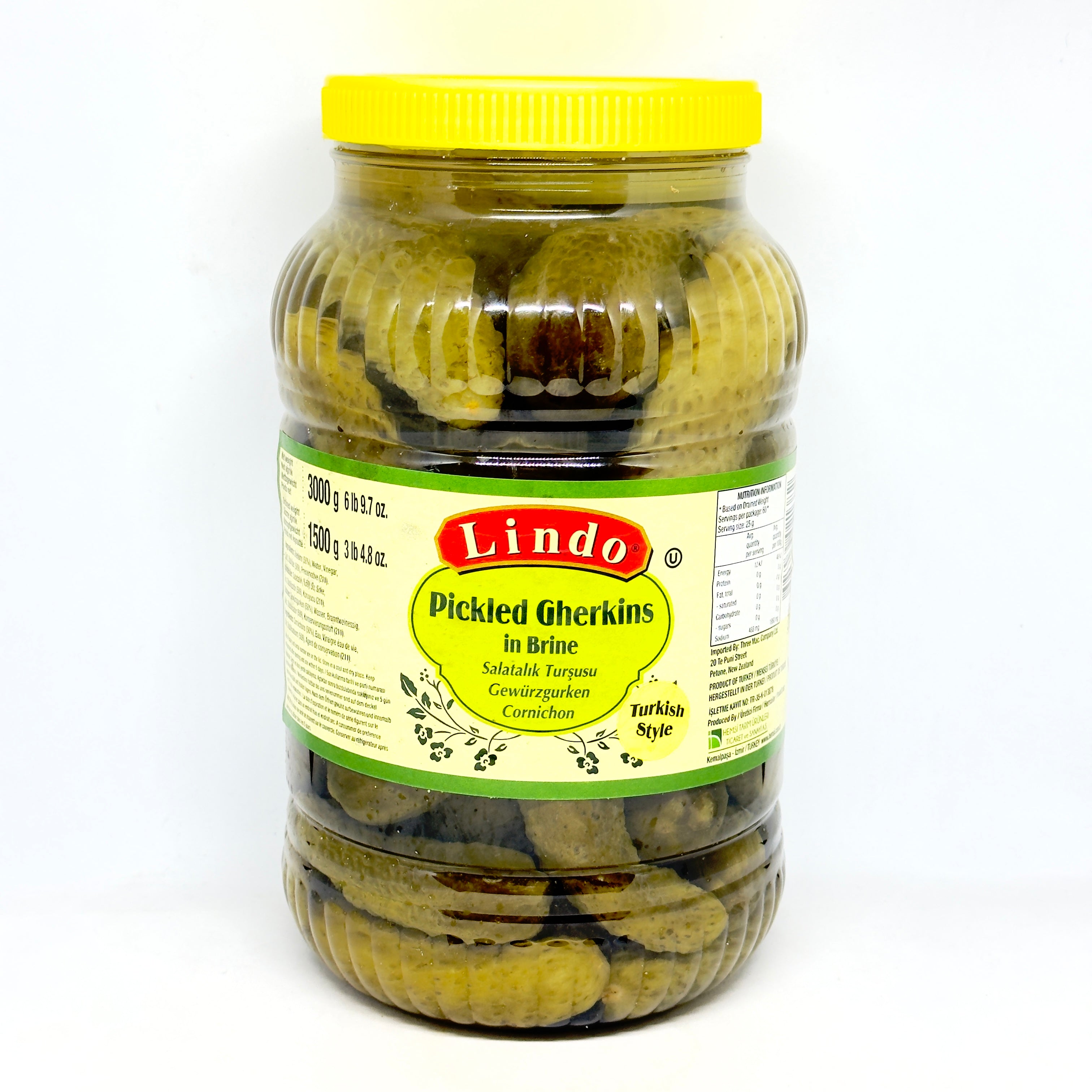 LINDO Gherkins in Brine 3kg