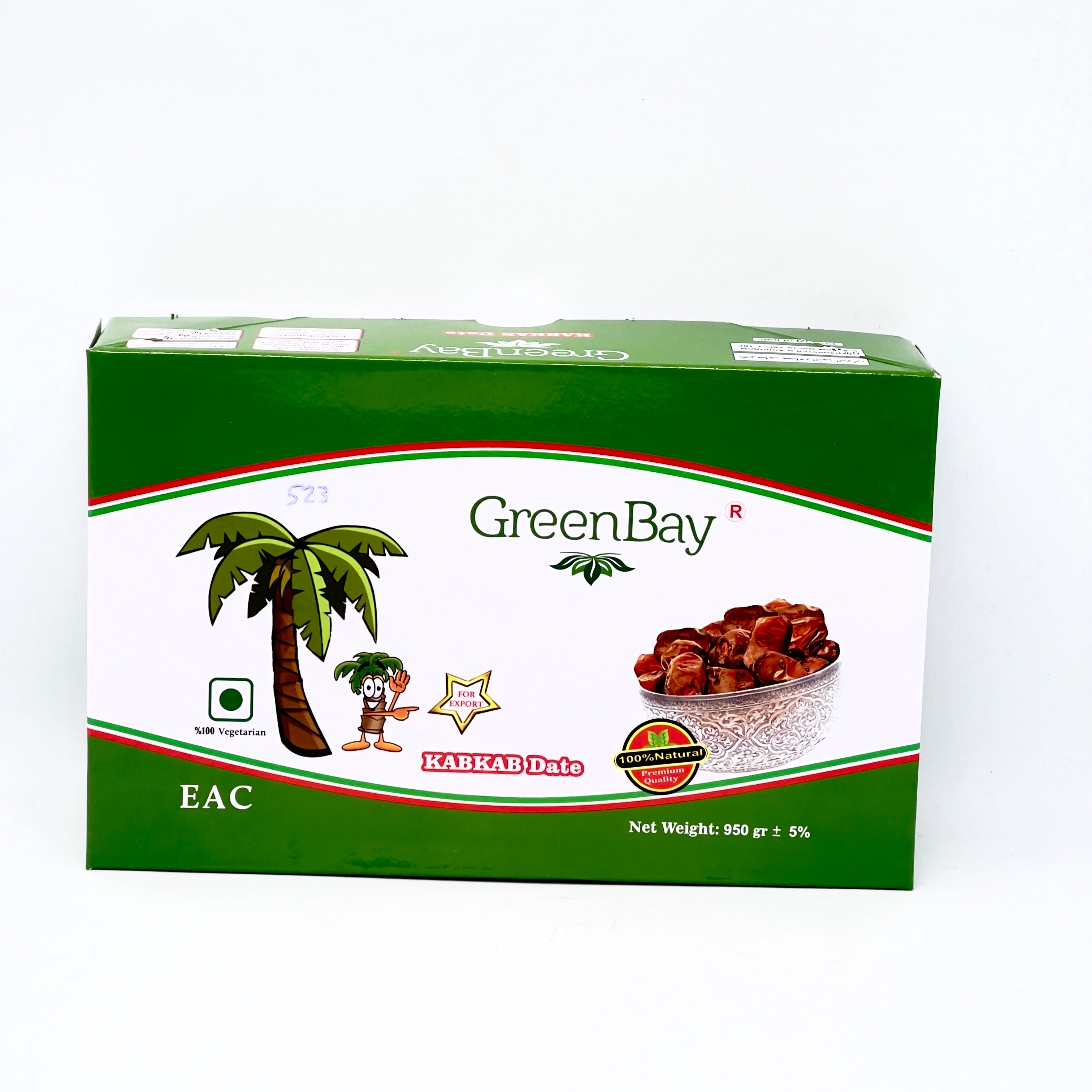 GREEN BAY Kabkab Dates 1kg