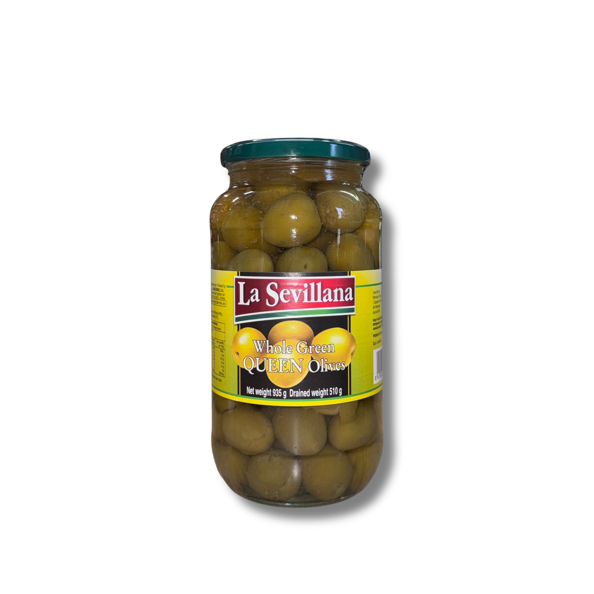 LASEVILLANA Green Queen Olives 935g