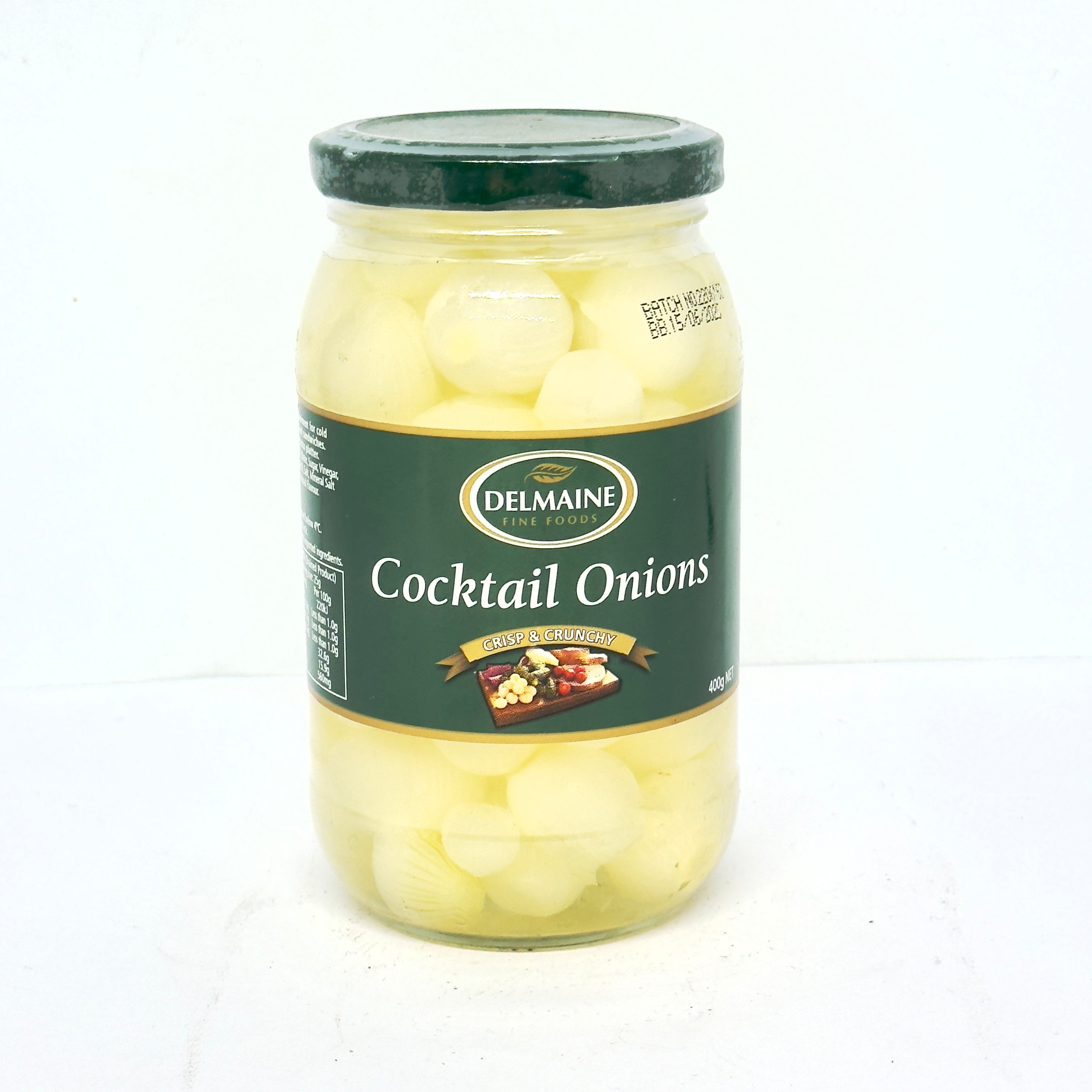 DELMAINE Pickled Cocktail Onions 400g