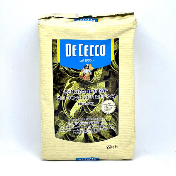 DECECCO Fettuccine w/ Spinach Pasta 250g