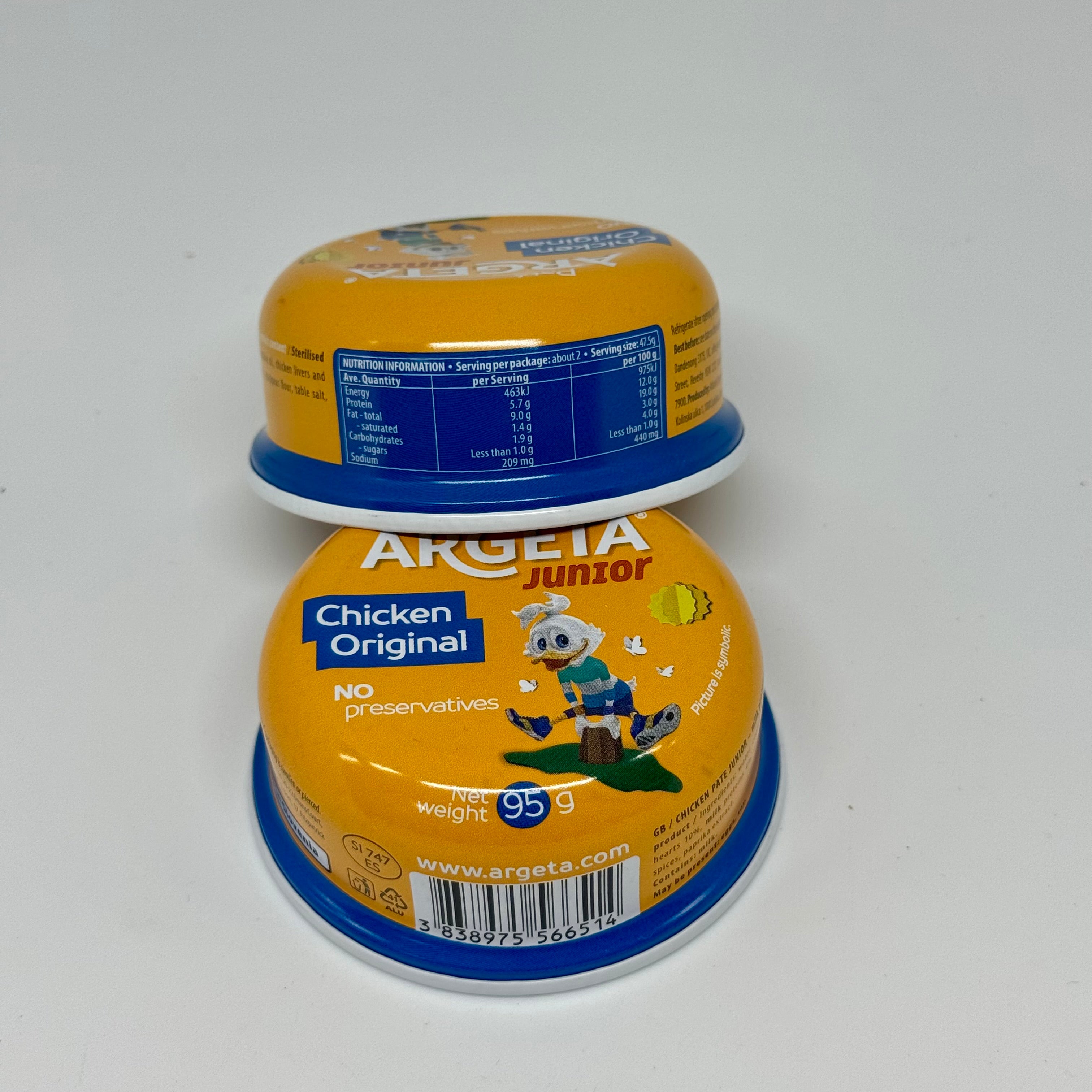 ARGETA Junior Chicken Pate 95g