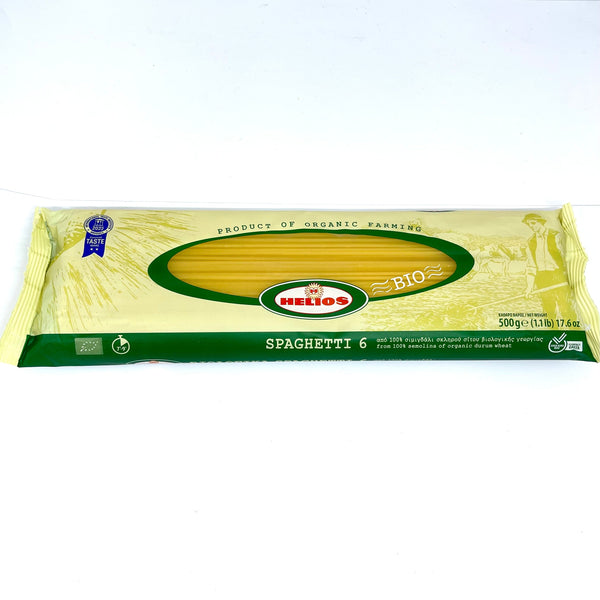 HELIOS Organic Spaghetti No.6 500g