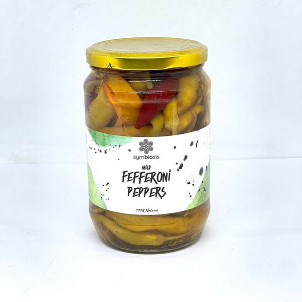 SYMBIOSIS Mild Fefferoni Peppers 680g
