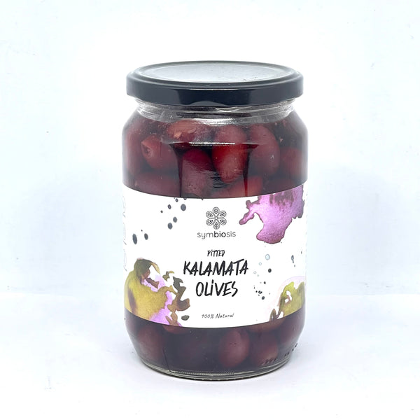 SYMBIOSIS Kalamata Pitted Olives 680g