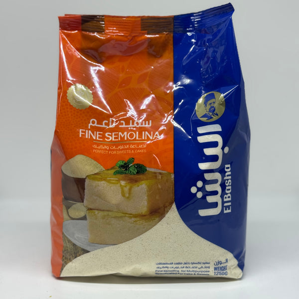 ELBASHA Fine Semolina / Sooji Flour 1.25kg