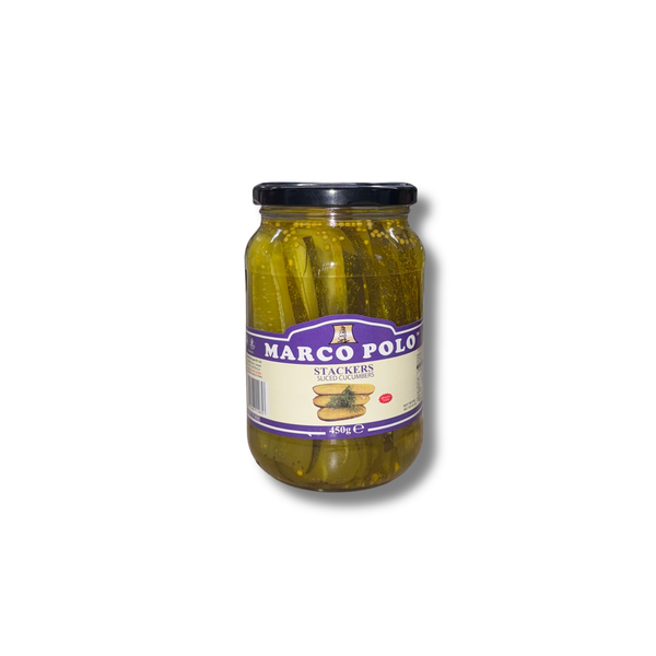 MARCO POLO Stackers Sliced Cucumbers 450g